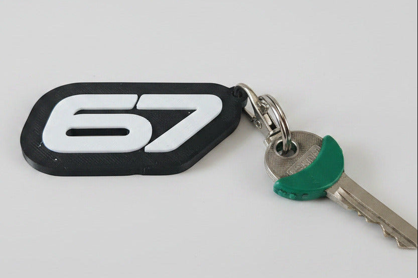 Six seven - keychain