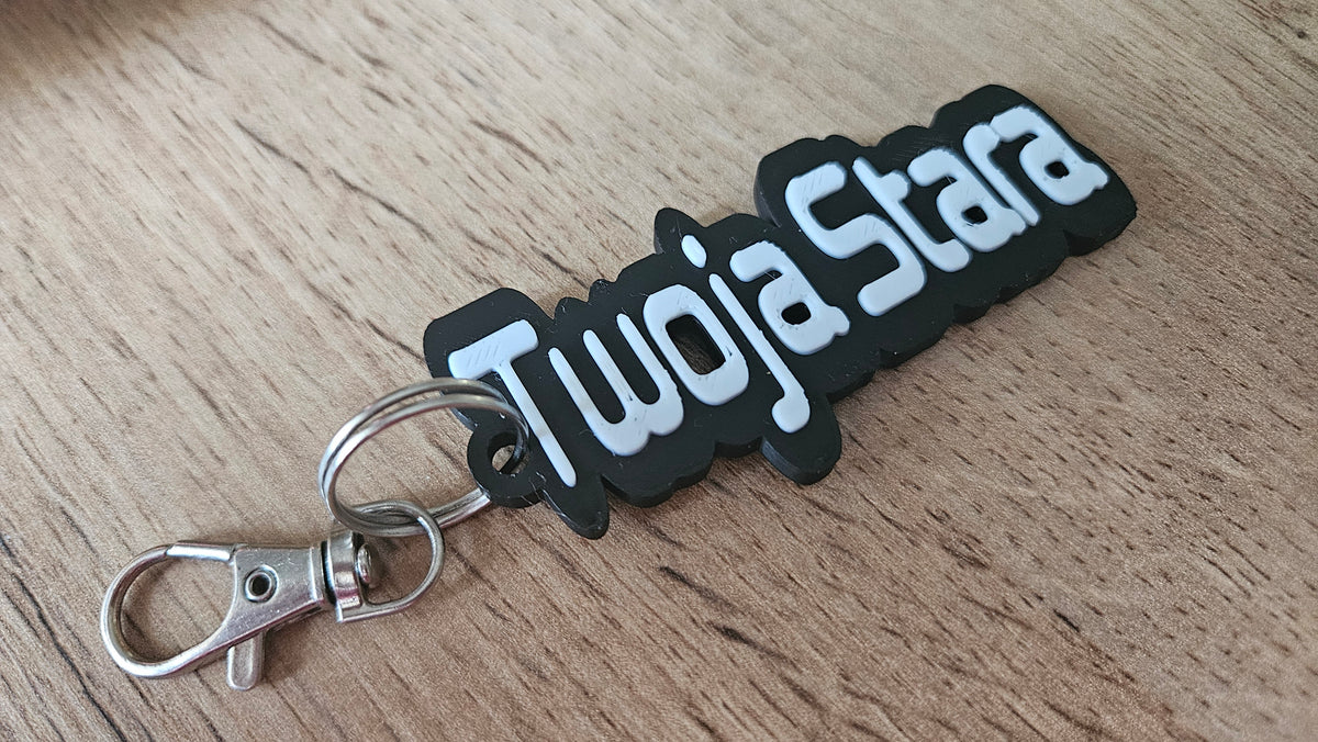 Twoja Stara - iconic keyring, iconic tag