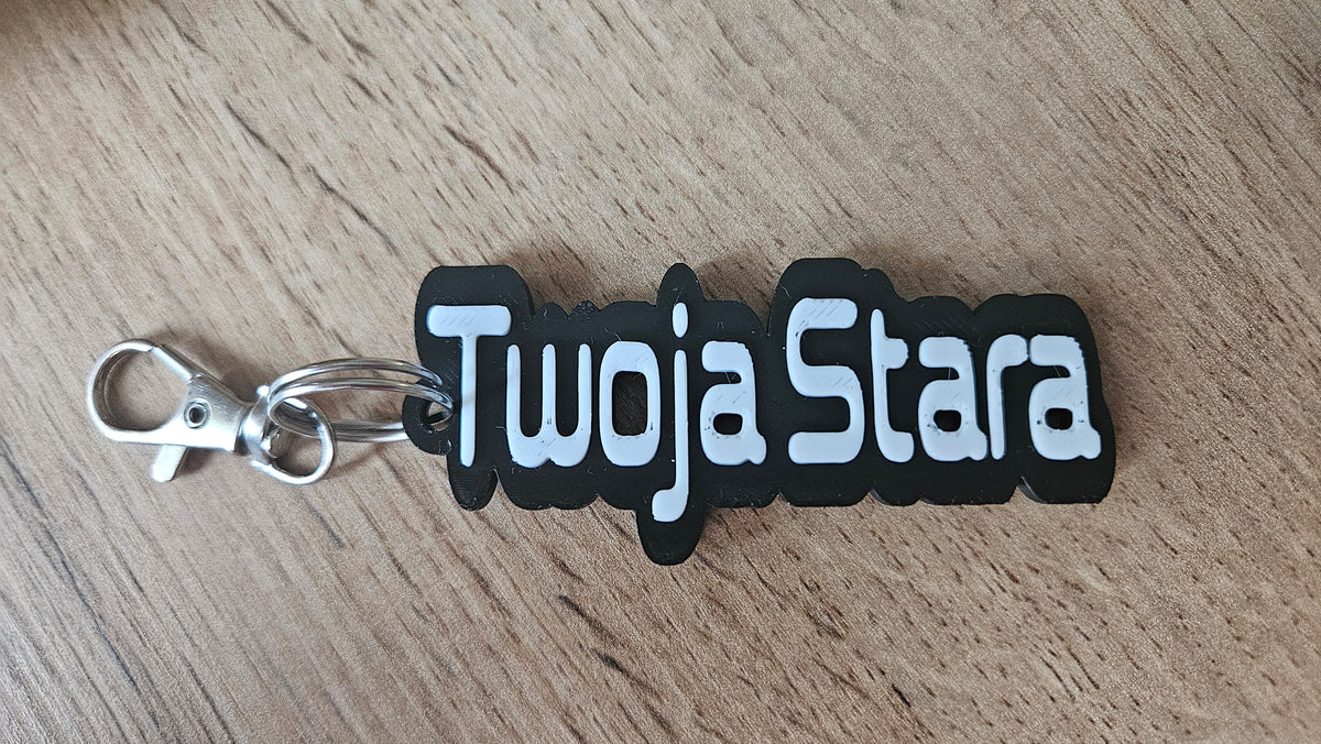 Twoja Stara - iconic keyring, iconic tag