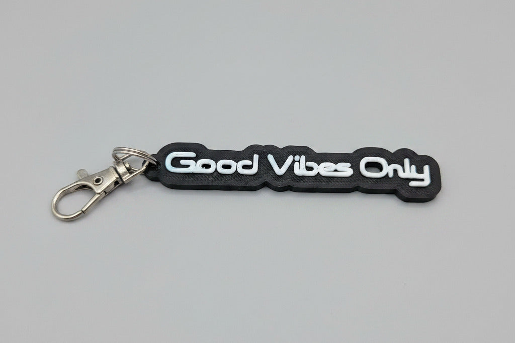 Good Vibes Only - keyring, pendant