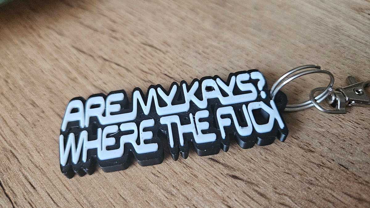 Where are my keys? - keyring, tag
