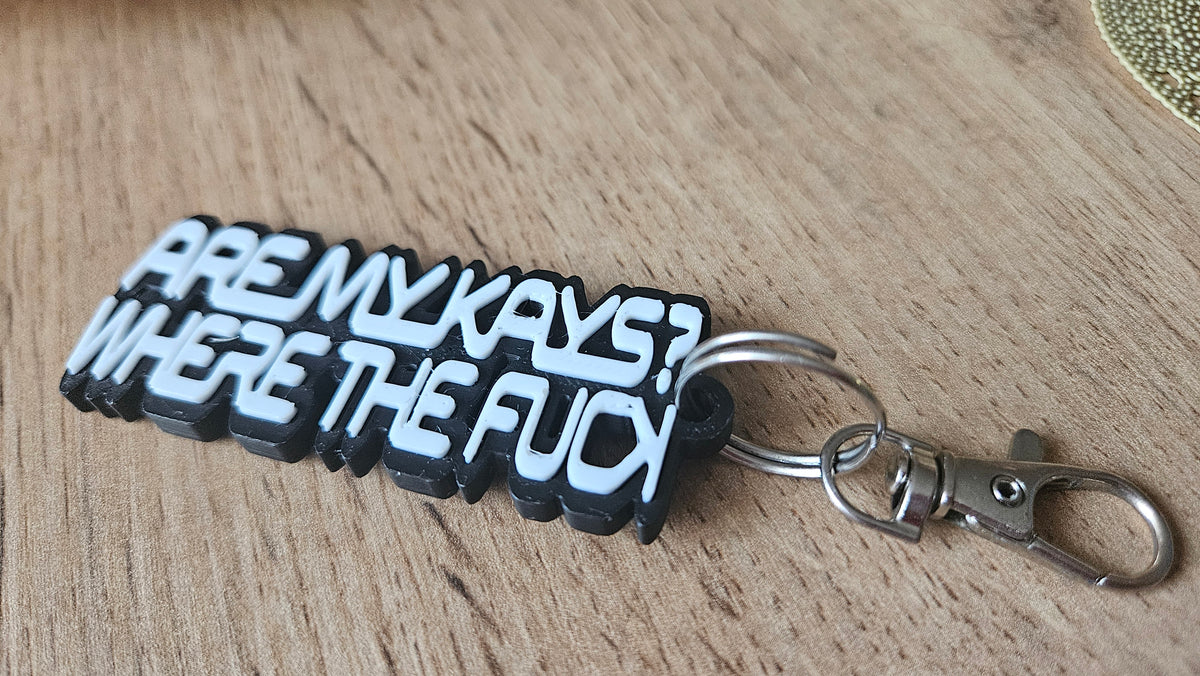 Where are my keys? - keyring, tag