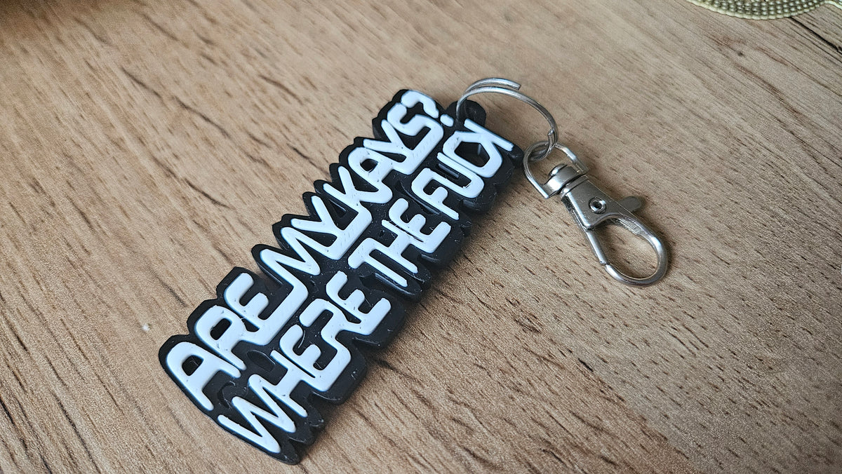 Where are my keys? - keyring, tag