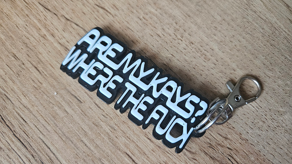 Where are my keys? - keyring, tag